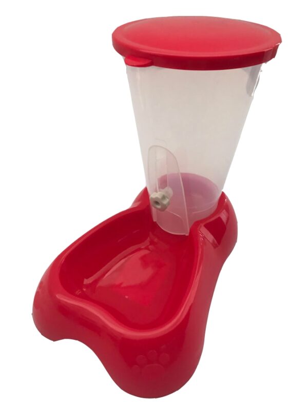 Seat-Style Feeding Trough - Red